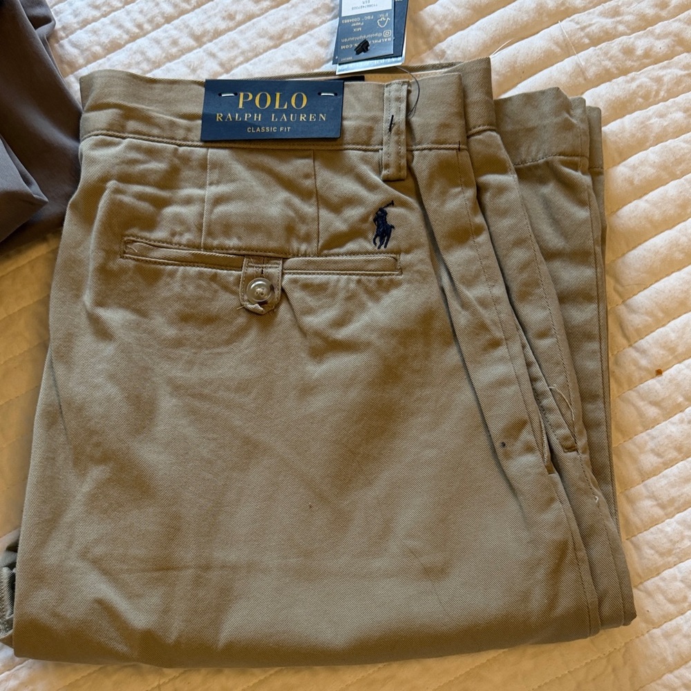 Polo by Ralph Lauren Men's Khaki Chinos